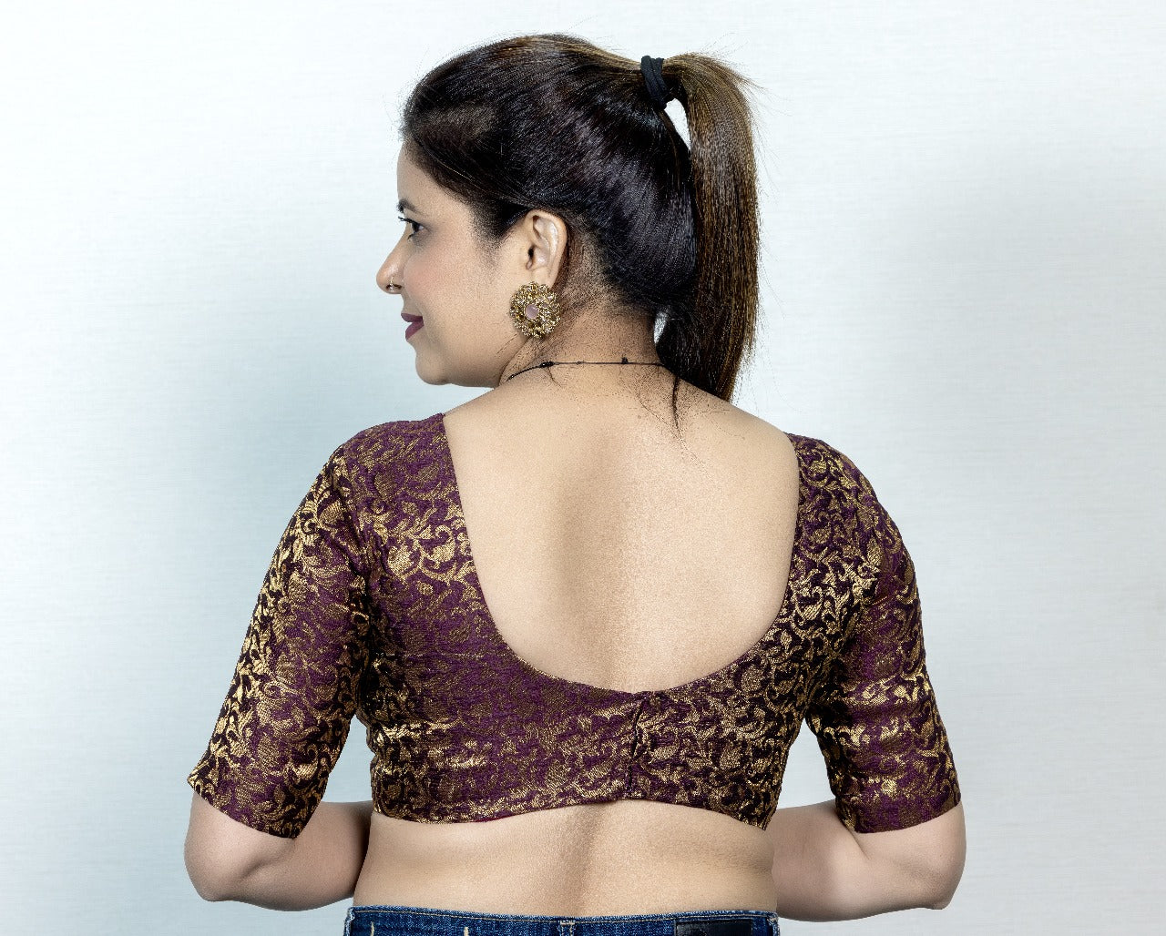 Princess Cut Deep Neck Blouse – Boutique No Salon Ready-to-Use Pattern