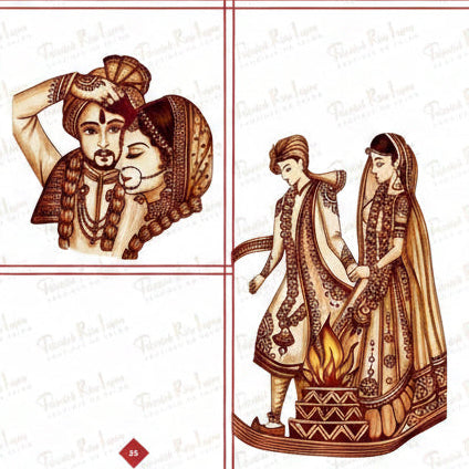 Mehandi practice Book