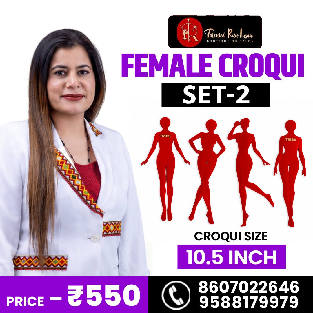 FEMALE CROQUI SET-2