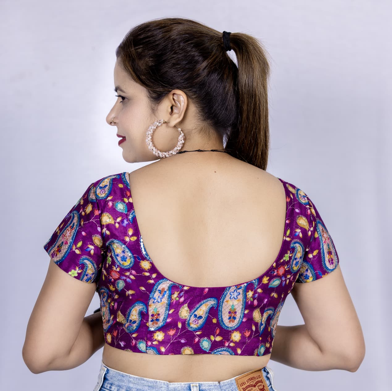 Princess with Belt Blouse