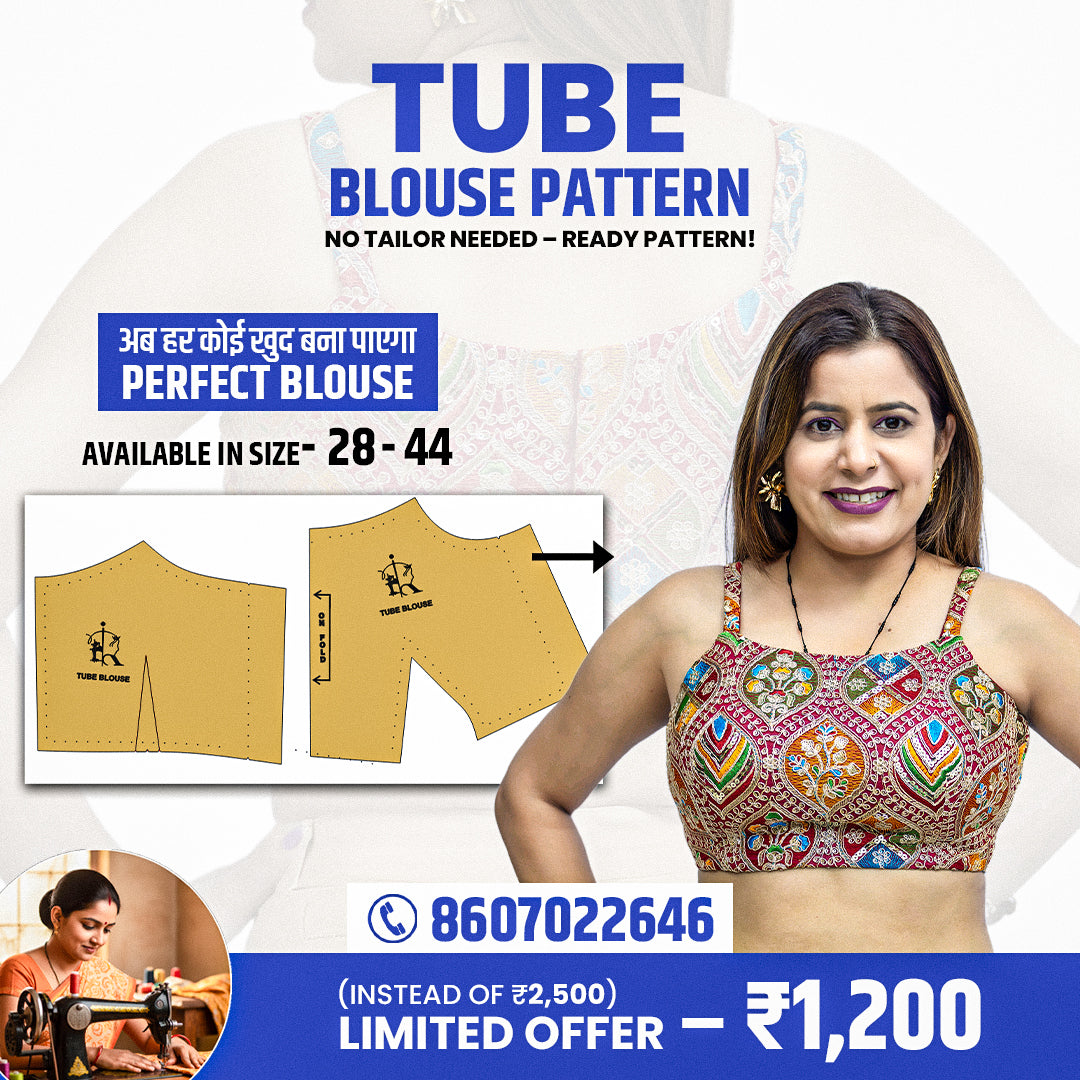 Tube Blouse – Ready-to-Use Stitching Pattern