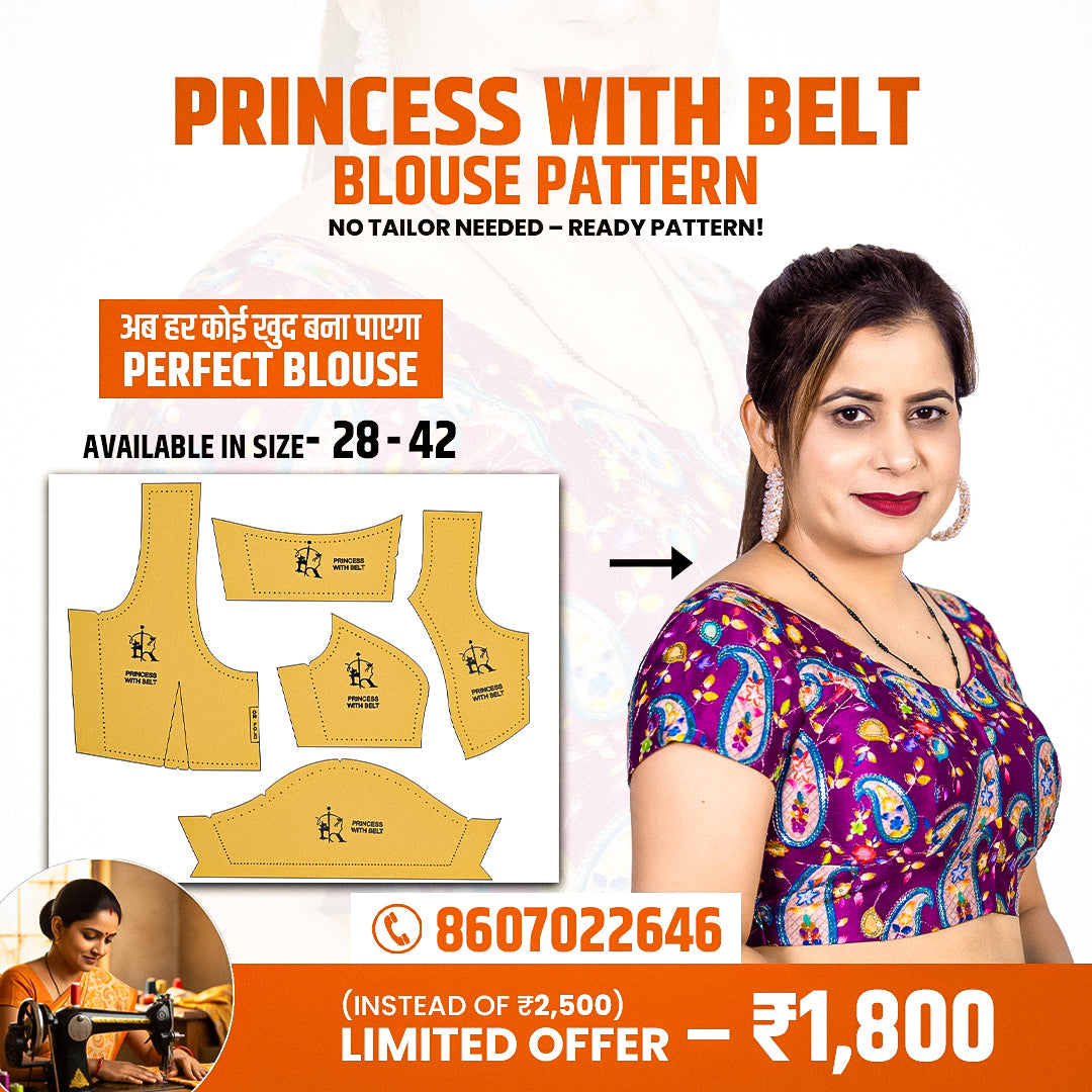 Princess with Belt Blouse